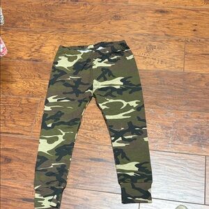Kids Camo Joggers